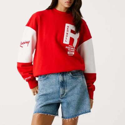 Sweat-Shirt À Col Rond Avec Logo PEPE JEANS