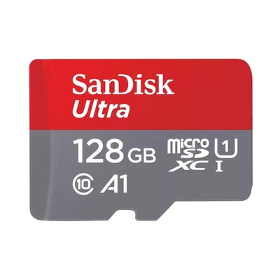 Carte Micro SD 128Go UltramicroSDXC + SD adapteur SANDISK