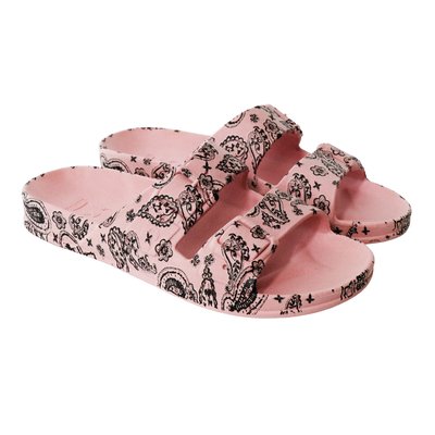 Sandales plates Bandana CACATOES