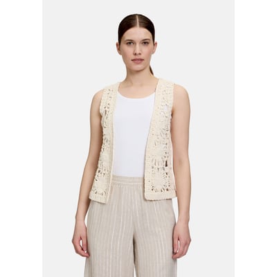 Veste sans manches d'été à encolure en v CARTOON