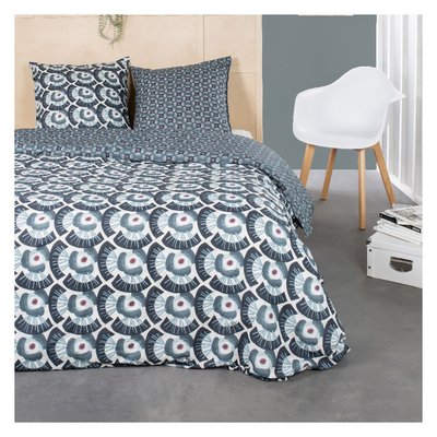 Parure de lit 2 personnes imprimé floral coton SUNSHINE FAUST TODAY