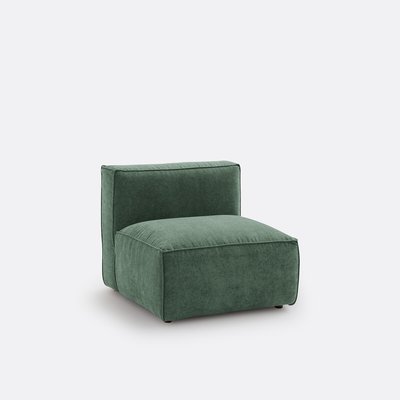Chauffeuse modulable velours texturé, Seven LA REDOUTE INTERIEURS