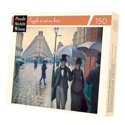 Rue de Paris, temps de pluie de Caillebotte PUZZLE MICHELE WILSON