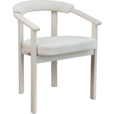Chaise repas bois et bouclette FINGLY RECOLLECTION