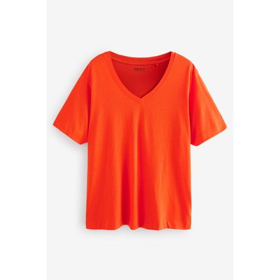T-shirt coupe large à col en v modal NEXT