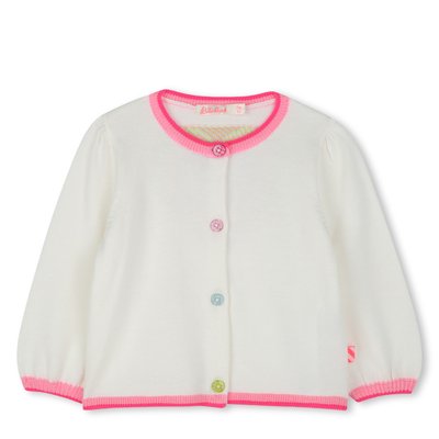 Cardigan boutonné en coton BILLIEBLUSH
