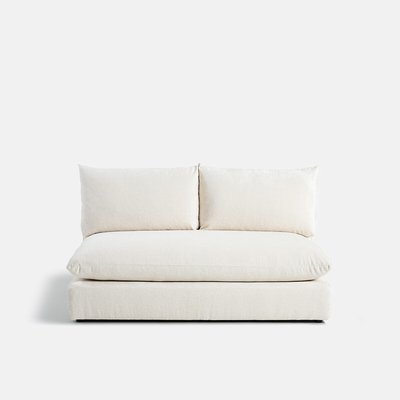 Banquette modulable 2 pl. velours texturé Malo LA REDOUTE INTERIEURS