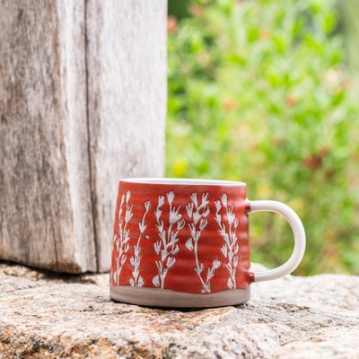Set of 2 Eden Thyme Print Mugs PURER HOME X EDEN PROJECT