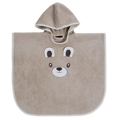 Poncho de bain enfant 4/8 ans BOBBY L'OURS SENSEI MAISON