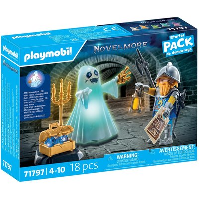 Chevalier et fantôme effets lumineux multicolores PLAYMOBIL