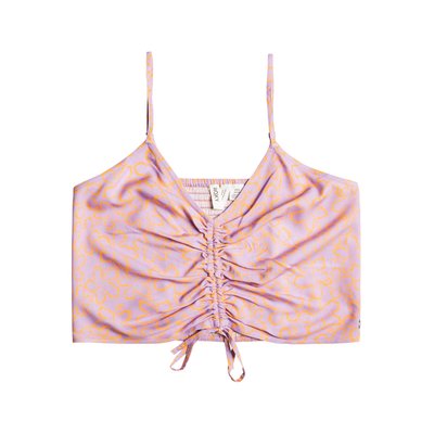 T-Shirt, manches courtes, col rond, Motif devant. ROXY