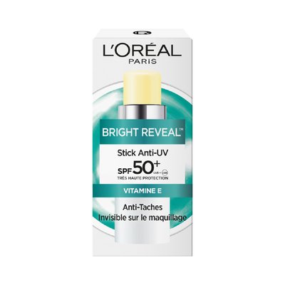 Bright Reveal Stick Anti-UV SPF50+ Anti-Taches Vitamine E 9ml L'OREAL PARIS