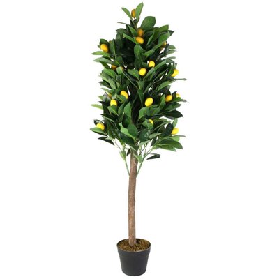 Citronnier artificiel en pot 120 cm CMP