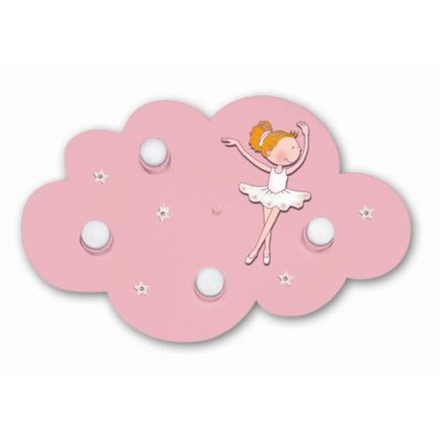 Applique Chambre Enfant Danseuse 4 Lumières MILLUMINE