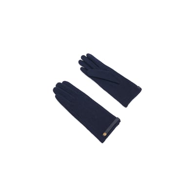 Gants unis en laine ROTTERDAM CAROLL