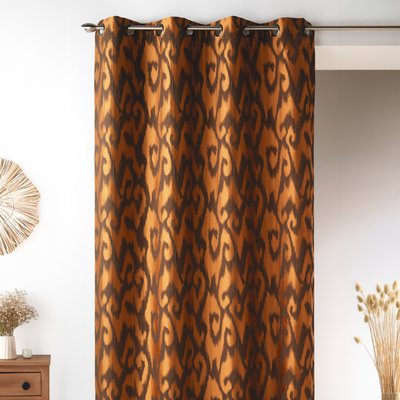 Rideau en Jacquard à Imprimés Baroques HOME MAISON