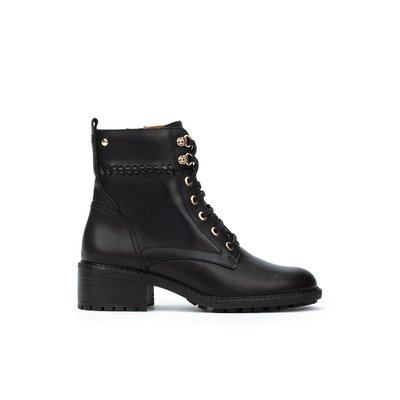 Bottines Femme Pikolinos VERGEL - Cuir Véritable - Style Western Confortable - Talon Modéré