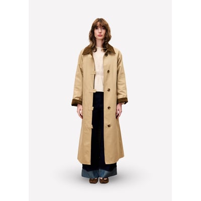 Trench  en coton SAND FRNCH