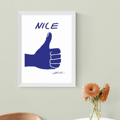 Nice by Stephie Cardona EAST END PRINTS