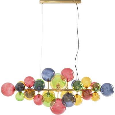 Suspension en verre et acier, SCALA BALLS KARE DESIGN