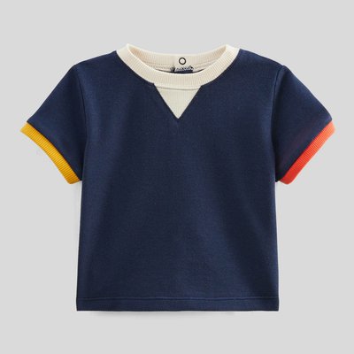 T-shirt manches courtes en piqué de coton en coton BIO GOTS BOUT'CHOU