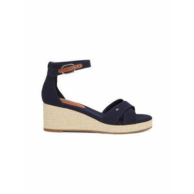 Gekruiste sandalen met sleehak Flag TOMMY HILFIGER