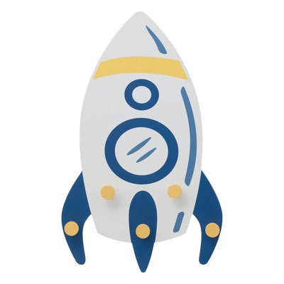 Patère enfant fusée ESPACE ATMOSPHERA