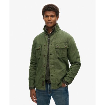 Veste chemise kaki shop
