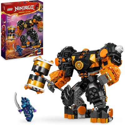 Le robot élémentaire de la terre de Cole LEGO