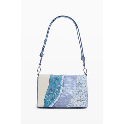 Petite bandoulière patchwork en denim DESIGUAL