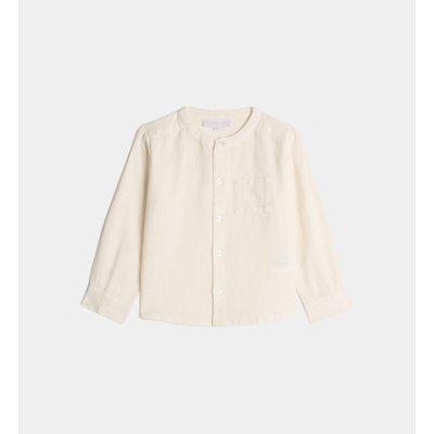 Chemise Droite Bateo En Coton Et Lin CADET ROUSSELLE