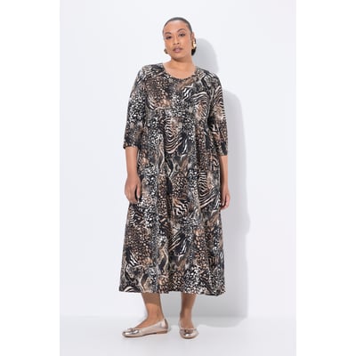 Robe maxi en jersey, avec poches ULLA POPKEN