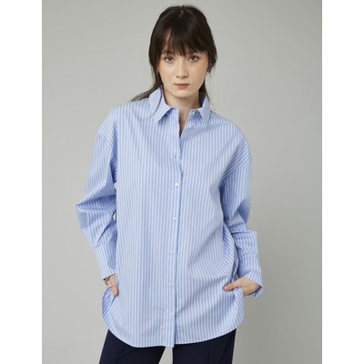 Chemise en popeline rayée BZB