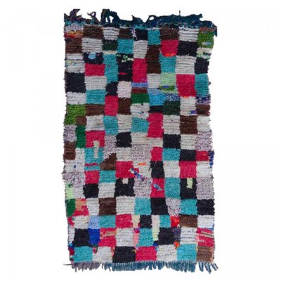 Authentique tapis berbère fait main en laine ZEMERI UN AMOUR DE TAPIS