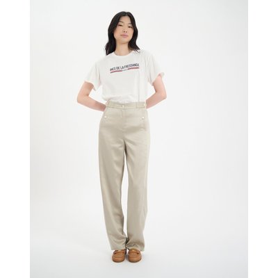 Pantalon à pinces Piotr mélangé doré INES DE LA FRESSANGE PARIS
