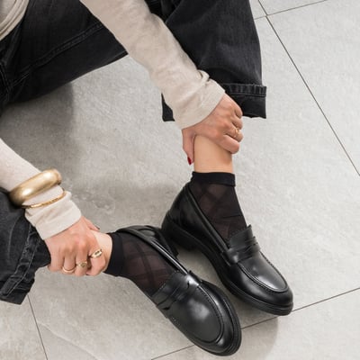 Mocassin en cuir JEANNE ERAM