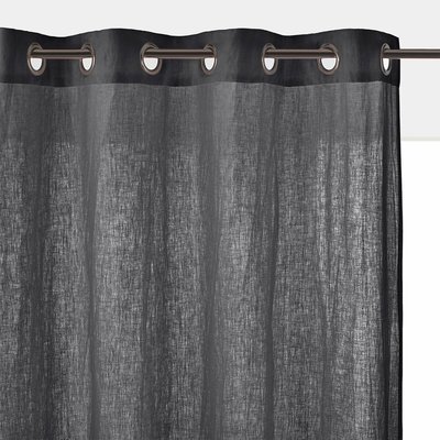 Rideau radiateur lin lavé à œillets, Onega LA REDOUTE INTERIEURS