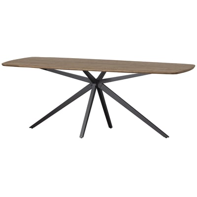Table à manger ovale en chêne 6-8 personnes TABLO WOOOD