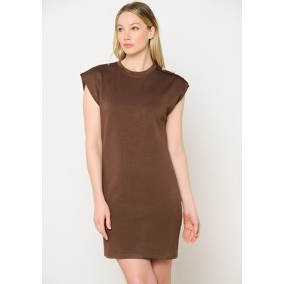 Robe sweat avec boutons LOLALIZA