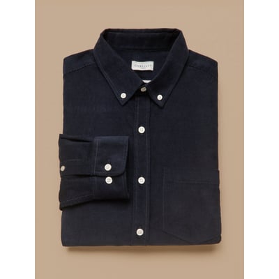 Chemise velours  coupe contemporaine CYRILLUS