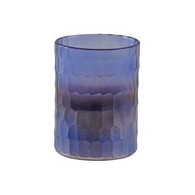 Photophore en verre mosaique violet AUBRY GASPARD