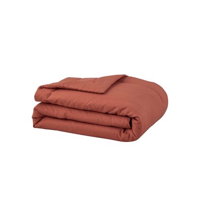 Couvre lit uni en lin, Made in France, TERRE CUITE A DEMAIN