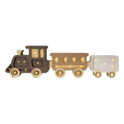 Lampe Veilleuse Train café crème LITTLE LIGHTS