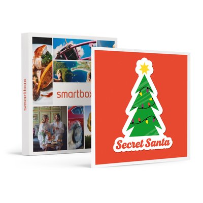 Carte cadeau pour Secret Santa - 30 €- SMARTBOX - Coffret Cadeau Multi-thèmes SMARTBOX