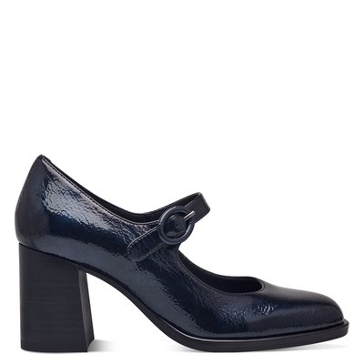 Chaussure a talon bleu marine cheap