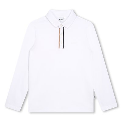 Polo à manches longues BOSS KIDSWEAR