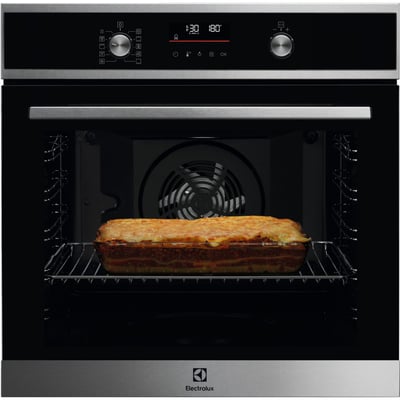Four encastrable EOF6P46VX0 Pyrolyse Chaleur tournante 72L Noir et Inox ELECTROLUX