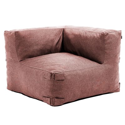 Fauteuil d'angle pour salon de jardin modulable, MIXI OVIALA