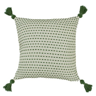 Ezra Woven Tassel Filled Cushion 50x50cm FURN.