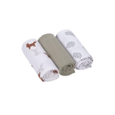 Lot de 3 langes LASSIG